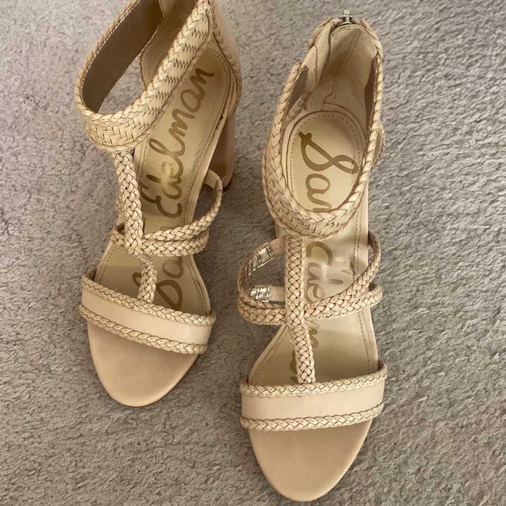 sam edelman heels size 8.5 worn once